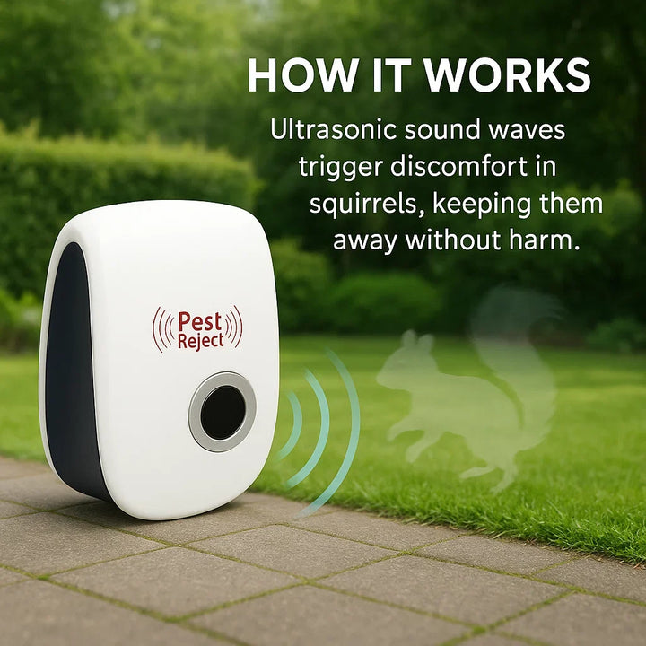 Ultrasonic Squirrel Repeller