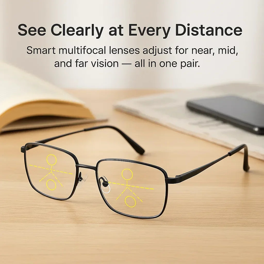 Progressive Multifocal Glasses