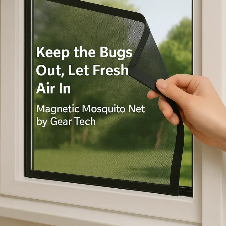 Magnetic Window Mosquito Net