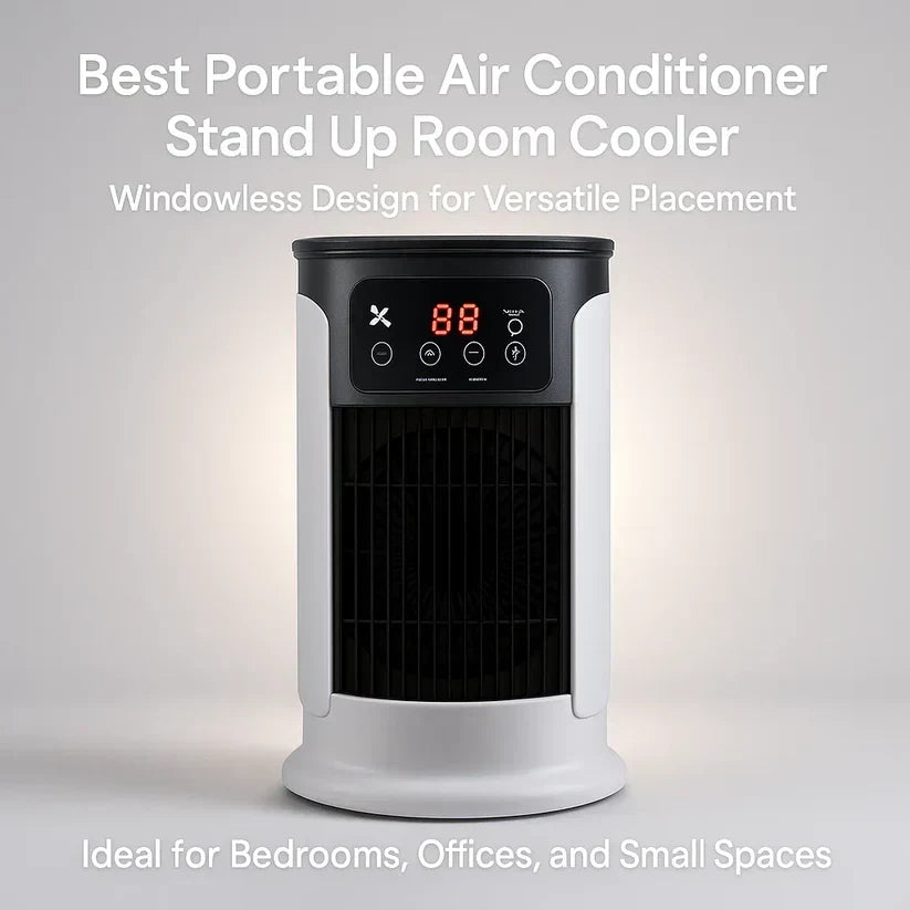 Kalsten | Portable Air Conditioner | Windowless, Energy Efficient & Ideal for Home Office and Dormitory Use