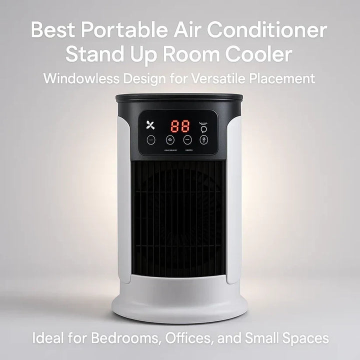 Kalsten | Portable Air Conditioner | Windowless, Energy Efficient & Ideal for Home Office and Dormitory Use