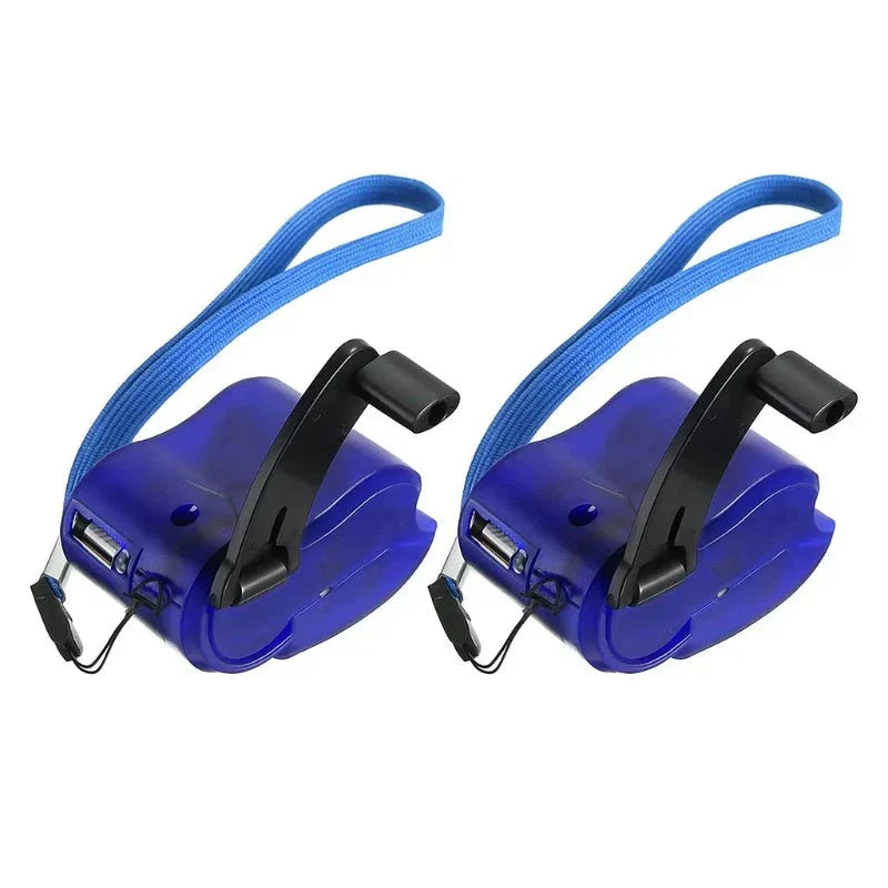 Kalsten | Portable Hand Crank Emergency Charger with USB & LED
