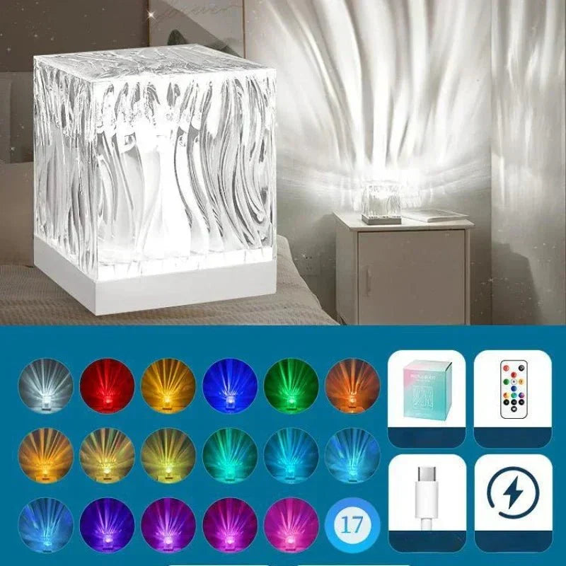 Kalsten | Aurora Water Wave Projector Night Light