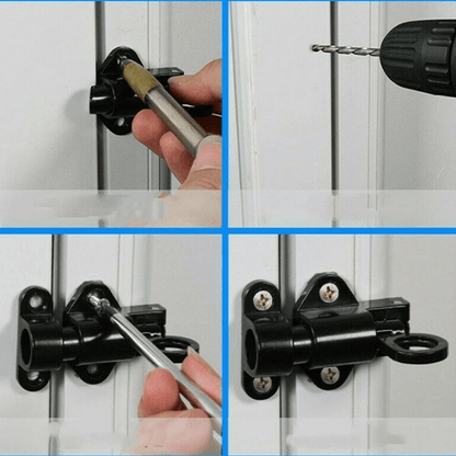 BowLift | AutoLockGuard – Automatic Spring Lock for Doors, Windows & Cabinets