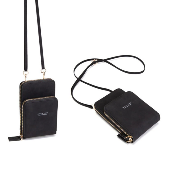 Kalsten | Triple Secure Leather Phone Purse: Elegance Meets Practicality