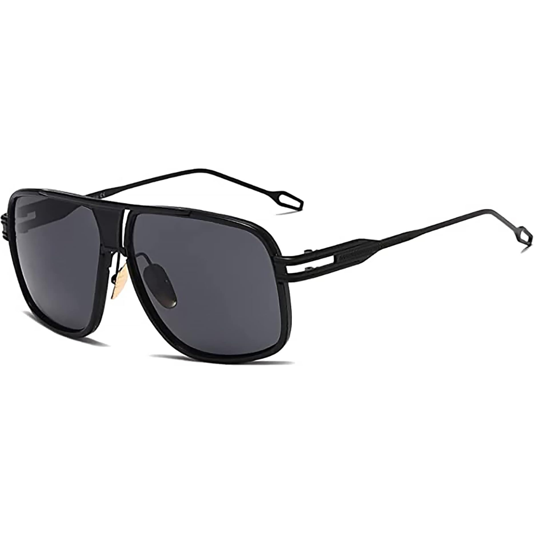 Skanto | Men's Aviator Sunglasses with Alloy Frame and UV Protection