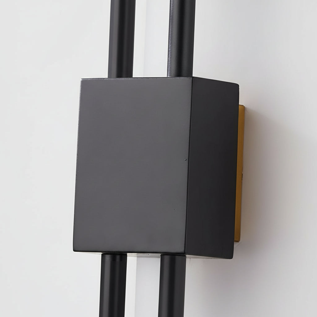 Postmodern Copper Wall Sconce - Up/Down LED Art Decor Light - 2-Light/4-Light - 3000K | Kalsten