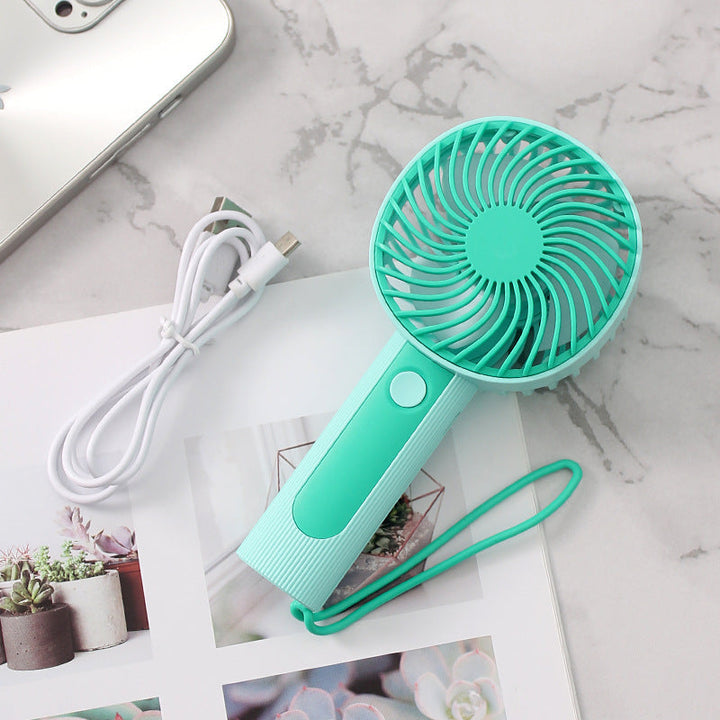 Mini Handheld USB Rechargeable Fan - 3-Speed Portable Air Cooler | Kalsten