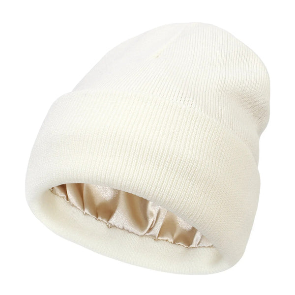 Noor Silk & Wool Winter Hat (Anti-Frizz)