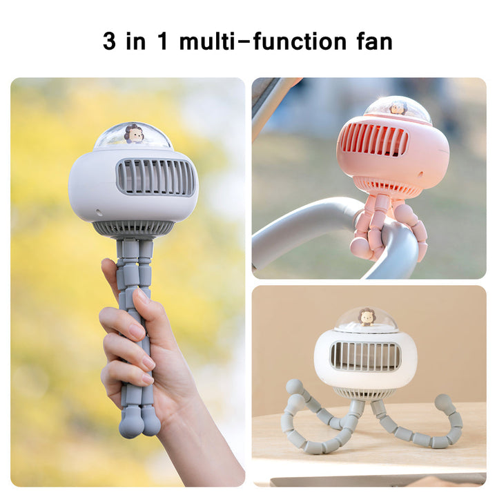 Lovely Cartoon Portable Safe Stroller Fan | Kalsten