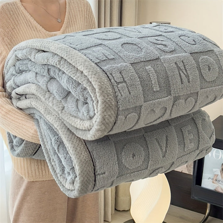 Stylish Coral Fleece Blanket for Ultimate Comfort Kalsten