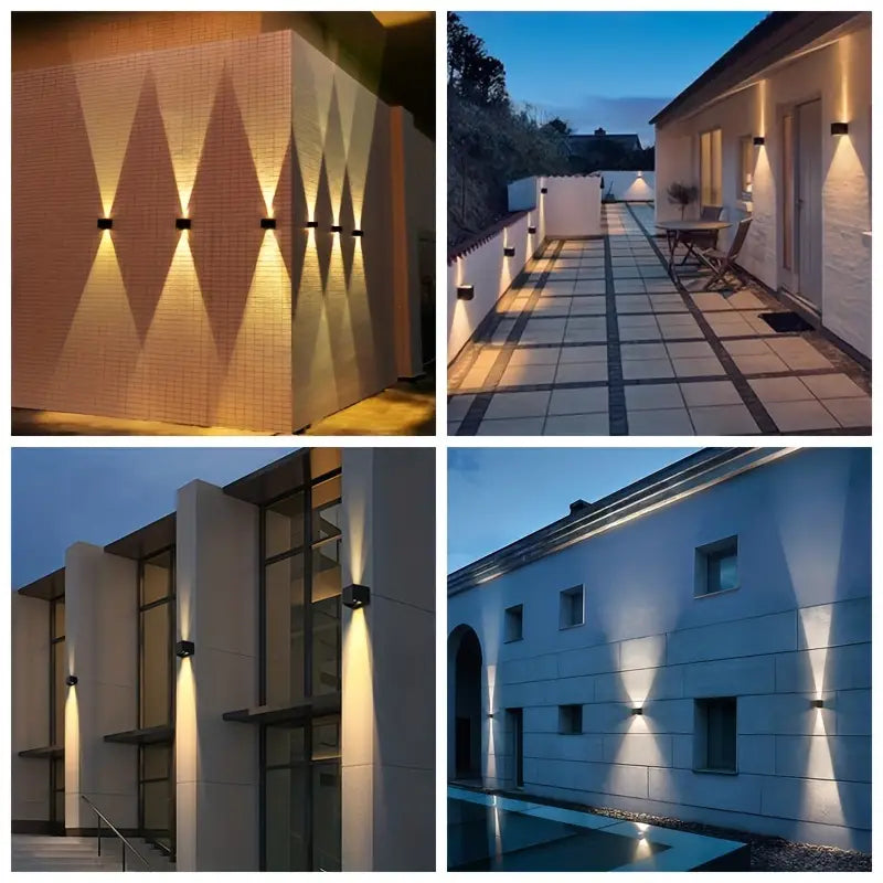 Wireless LED Solar Wall Lamps Pro - Create the perfect atmosphere in your garden! Kalsten
