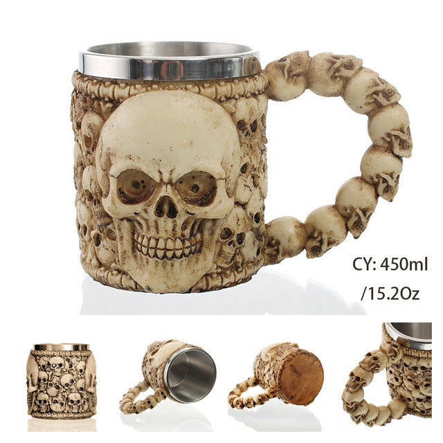 Skanto | Fantasy Adventure Resin / Stainless Steel Mug