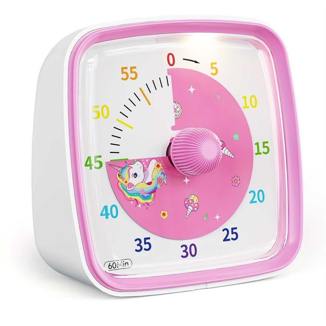 Rainbow Time Management Timer – Visual 60-Minute Countdown Timer for Study, Work, and Home | Kalsten