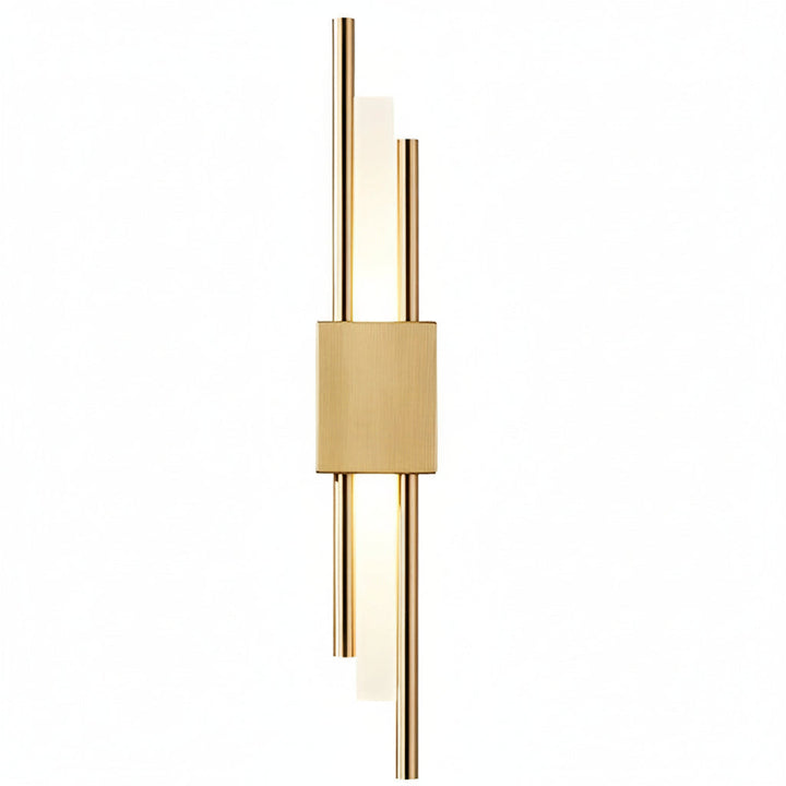 Postmodern Copper Wall Sconce - Up/Down LED Art Decor Light - 2-Light/4-Light - 3000K | Kalsten