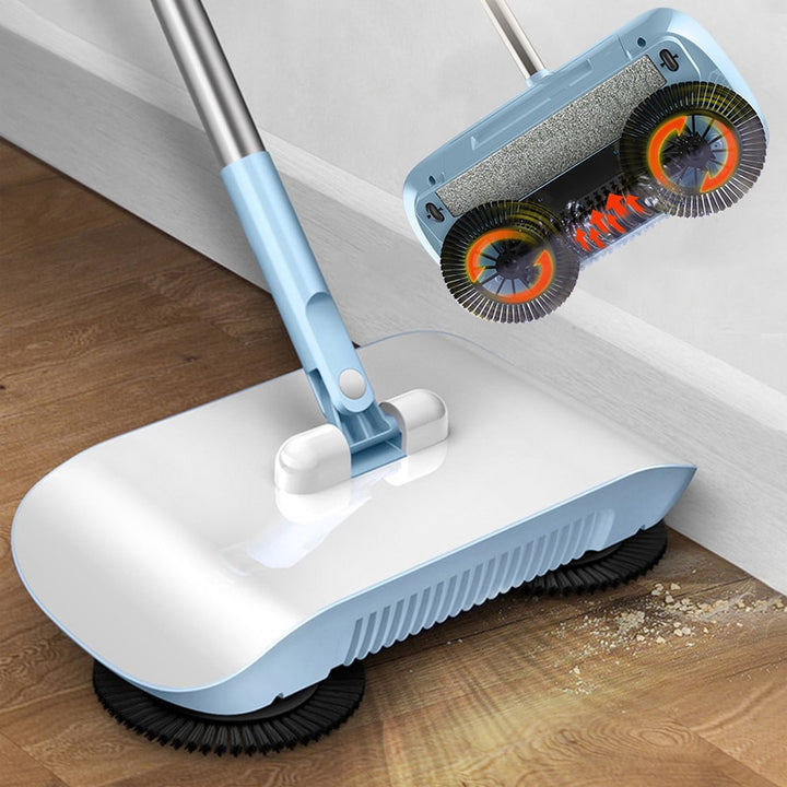VibraSweep Hand Sweeper & Mop — Effortlessly radiant floors without bending or electrical stress | Kalsten