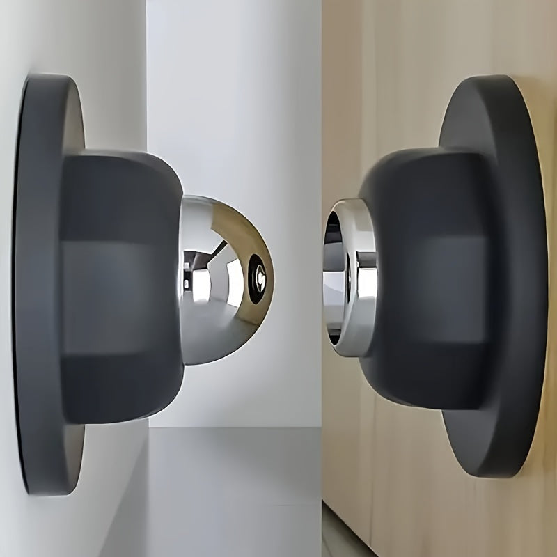 Magnetic door stopper without drilling | Kalsten