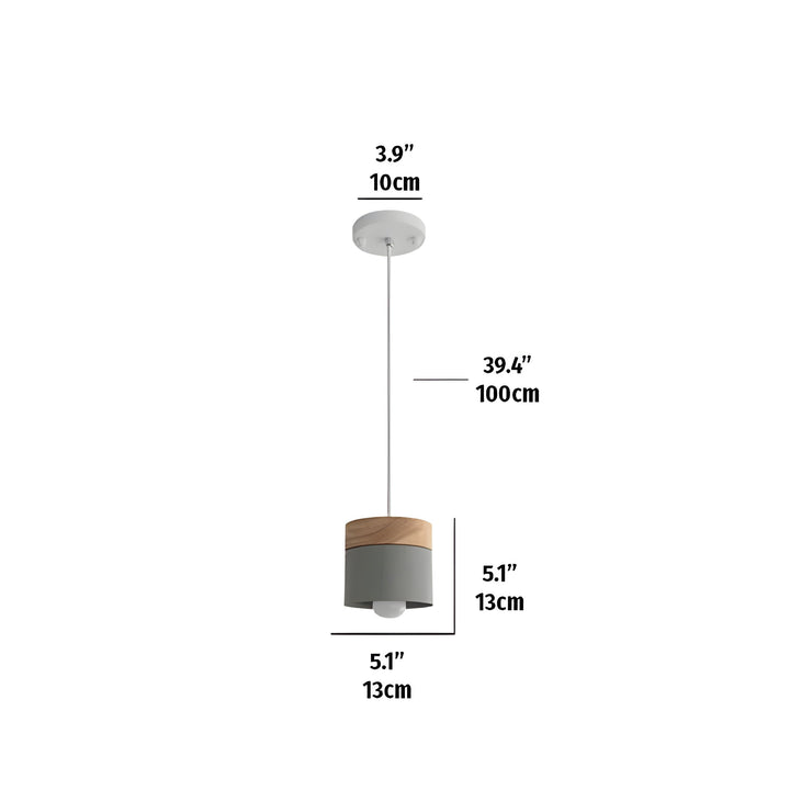 LoftCharm Light - Nordic Wood Hanging Lamp | Kalsten