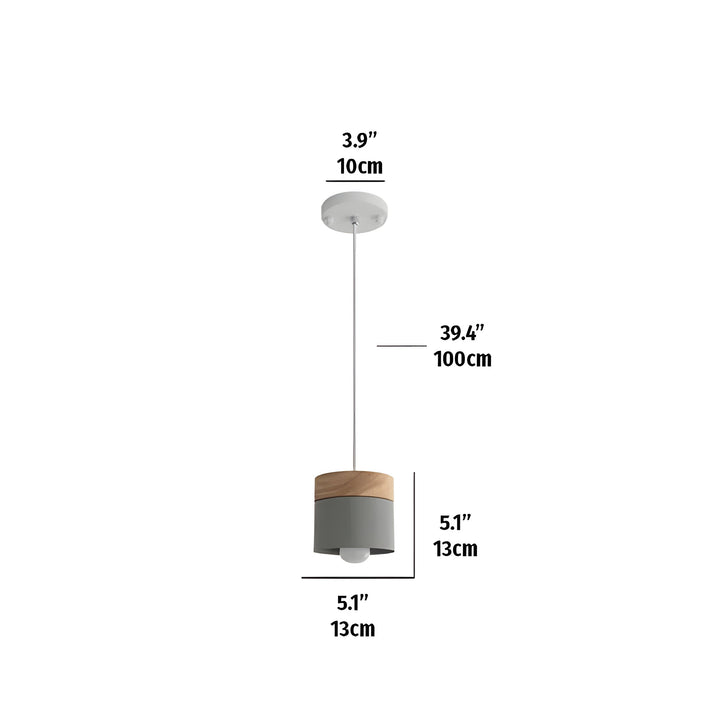 LoftCharm Light - Nordic Wood Hanging Lamp | Kalsten