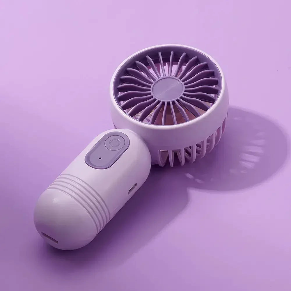 USB Rechargeable Mini Portable Fan With 3 Speeds | Kalsten