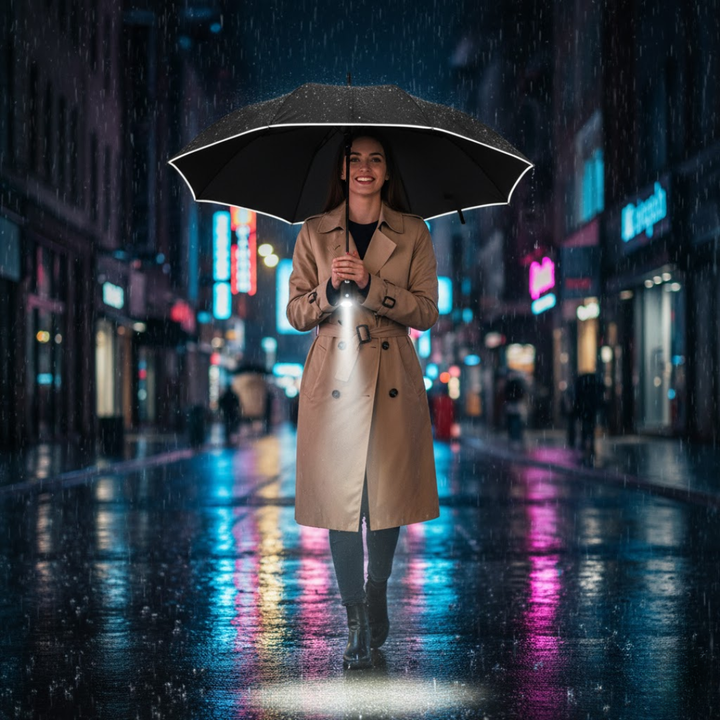StormShield LED Umbrella with Automatic | Kalsten