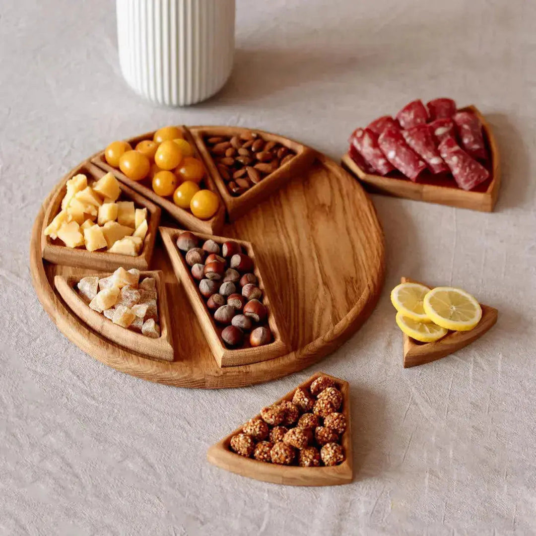 Wood Serving Tray — Gives Your Snacks the Wow Factor for Unforgettable Enjoyment Moments | Kalsten