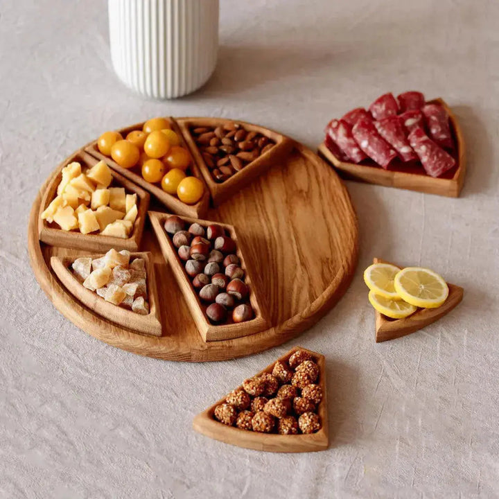 Wood Serving Tray — Gives Your Snacks the Wow Factor for Unforgettable Enjoyment Moments | Kalsten