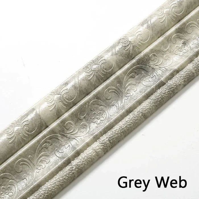 3D-wall trim - self-adhesive, environmentally protective 3D-wall trim with environmental protection
