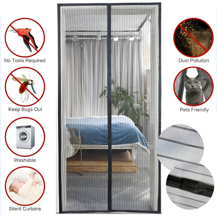 BreezeGuard — Enjoy fresh air without pesky mosquitoes and flies in your home | Kalsten