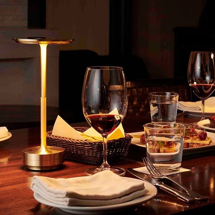 Kalsten | Cordless Table Lamp - Dimmable & Rechargeable Waterproof Desk Light