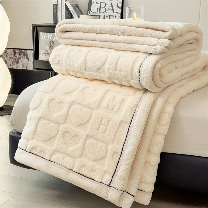 Stylish Coral Fleece Blanket for Ultimate Comfort Kalsten