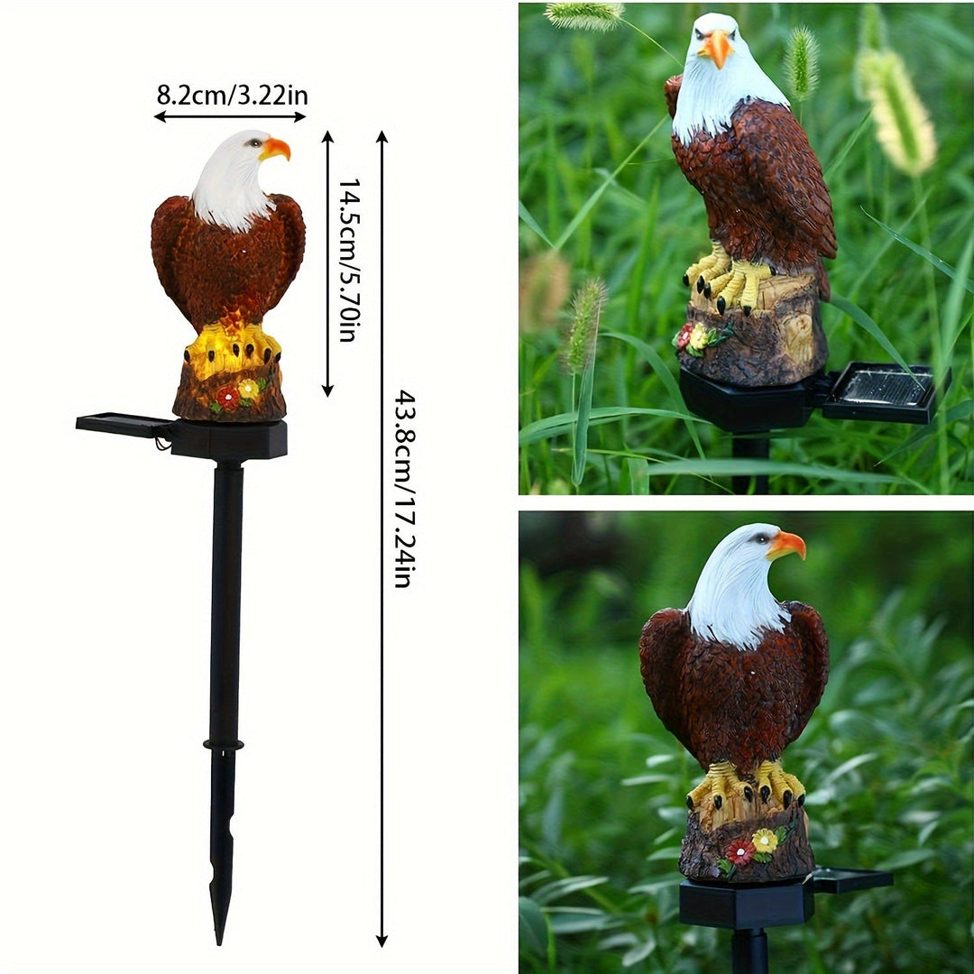 SolarGlow Eagle - Stylish Solar Lamp for Garden Lighting | Kalsten