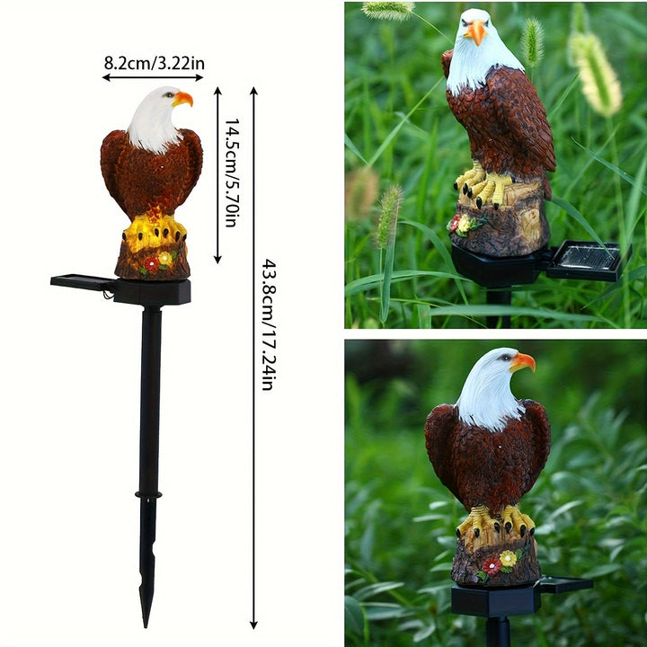 SolarGlow Eagle - Stylish Solar Lamp for Garden Lighting | Kalsten