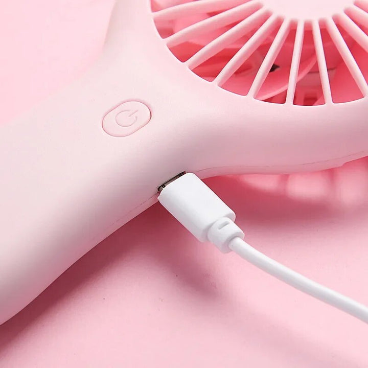 Compact USB Mini Fan - Adjustable Speeds, Ultra-Quiet Operation for Home & Office Use | Kalsten