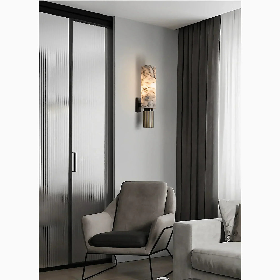 Stylish Marble Wall Lamp - For Luxury and Atmospheric Interior Kalsten