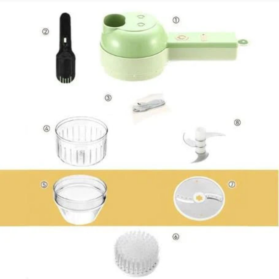 4-in-1 Turbo Kitchen Rocket — Revolutionize your kitchen and enjoy lightning-fast freedom from chopping stress! | Kalsten