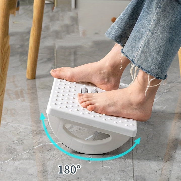 Ergonomic Footrest with Adjustable Surface – Nonslip and Ready to Use | Kalsten