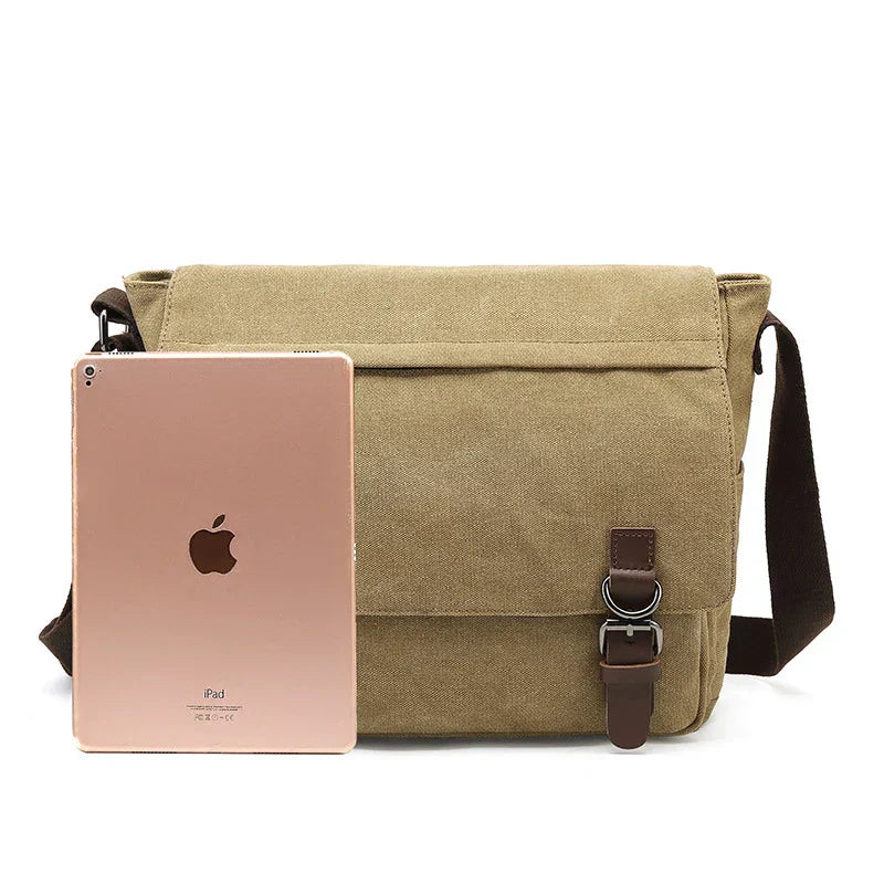 AtlasHaul Canvas Shoulder Bag — Never chaos again, always stylish on the go | Kalsten