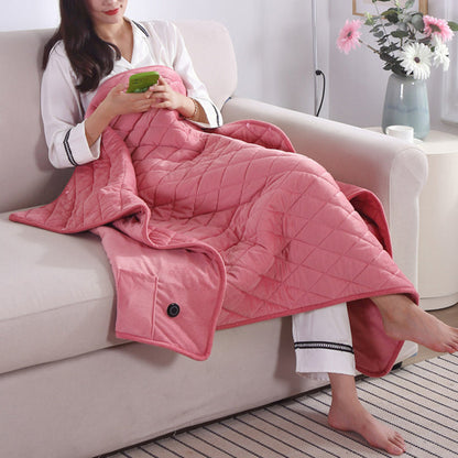 Skanto | CozyCharge – Portable USB Heated Blanket for Instant Warmth Anywhere