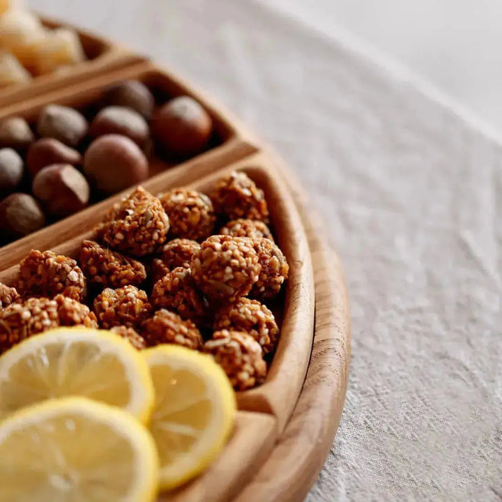 Wood Serving Tray — Gives Your Snacks the Wow Factor for Unforgettable Enjoyment Moments | Kalsten