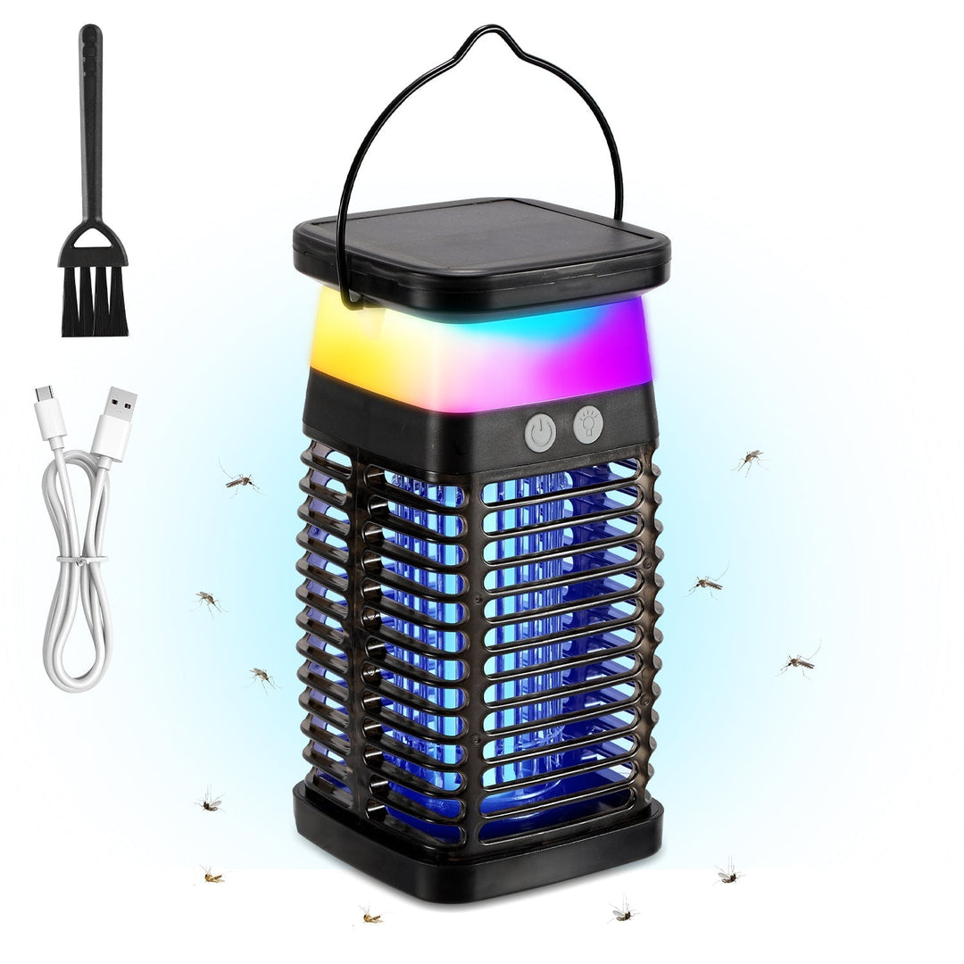 Solar Mosquito Repellent Lamp UV Light Mosquito Lamp RGB | Kalsten