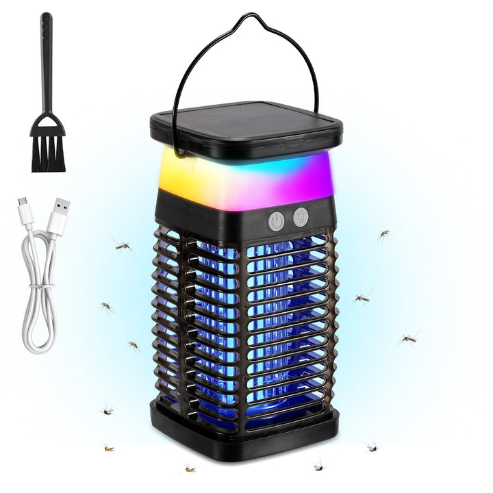 Solar Mosquito Repellent Lamp UV Light Mosquito Lamp RGB | Kalsten