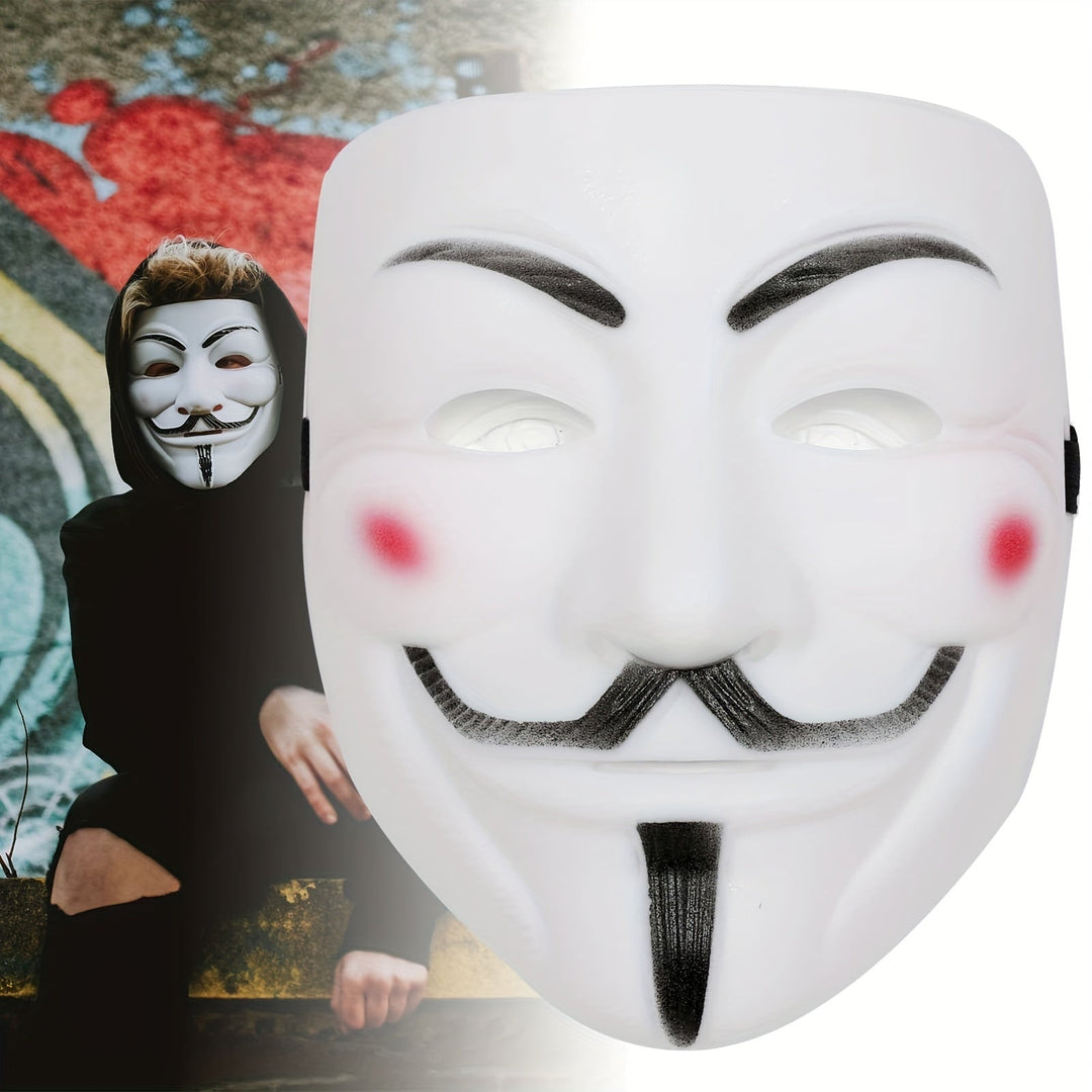 Full Face Plastic Halloween Mask Cosplay Style