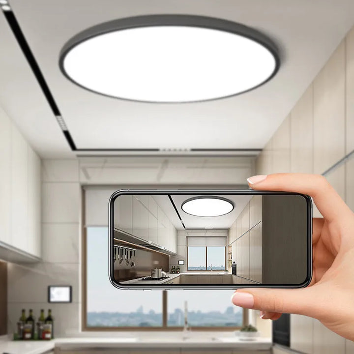 Slim Modern LED Ceiling Light Kalsten