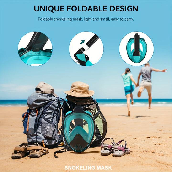 Full-face snorkel mask with 180° visibility | Kalsten