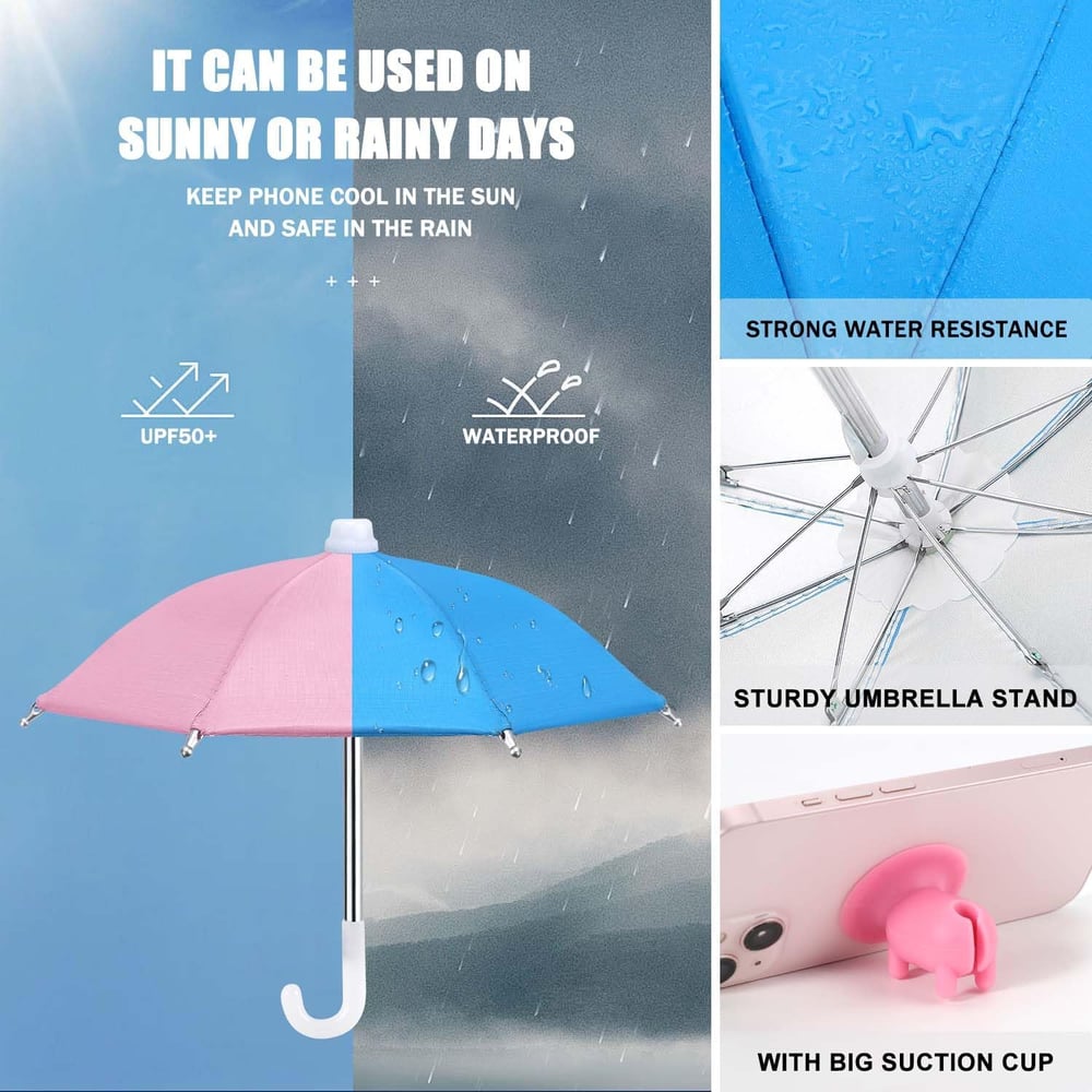 Phone Umbrella Suction Cup Stand for Sun | Kalsten
