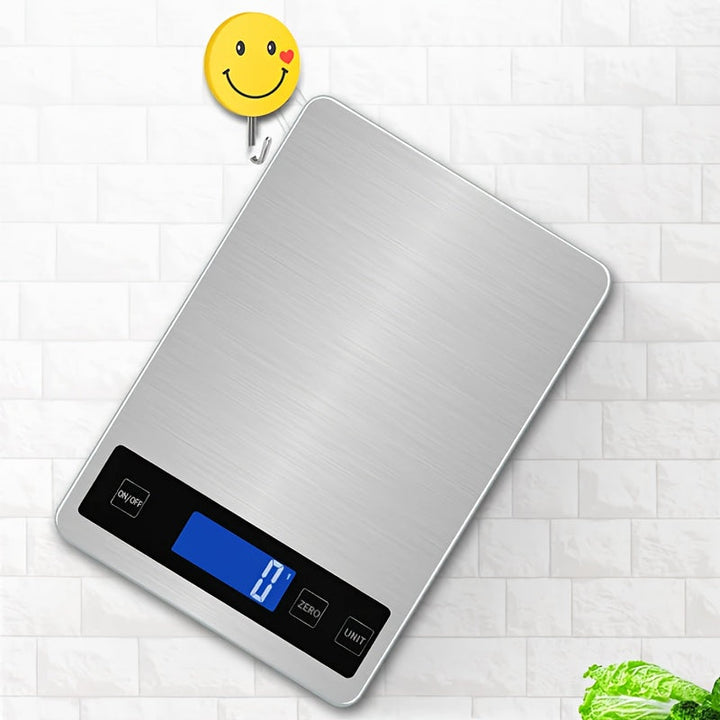 Digital kitchen scale 15 kg USB rechargeable | Kalsten
