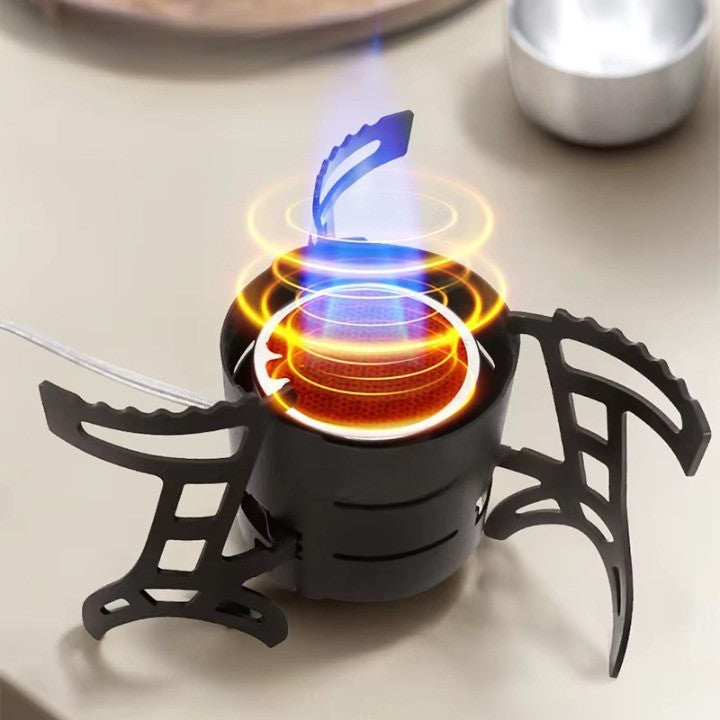 Dual-Core Blue Flame Outdoor Cooking Stove | Kalsten