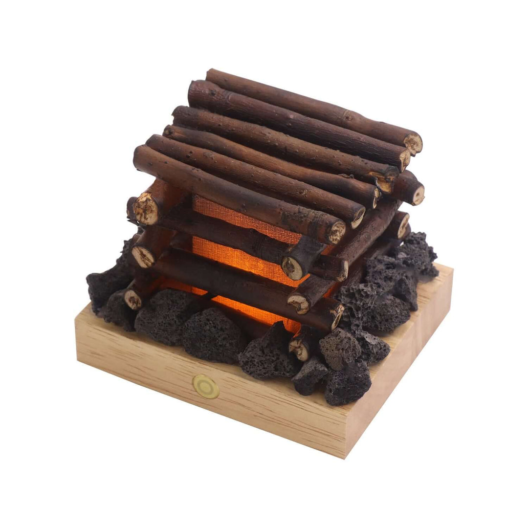 Bedside Decorations Ornaments Branches Campfire Small Night Lamp | Kalsten