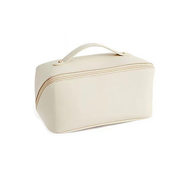 Portable leather travel cosmetic bag | Kalsten